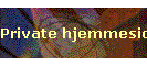 Private hjemmesider